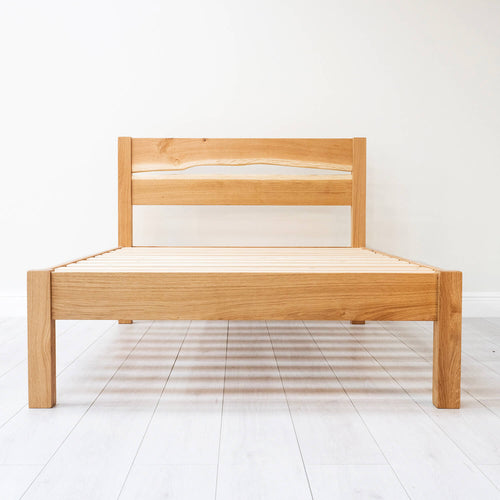 Live Edge Oak Bed Frame 01 - Light