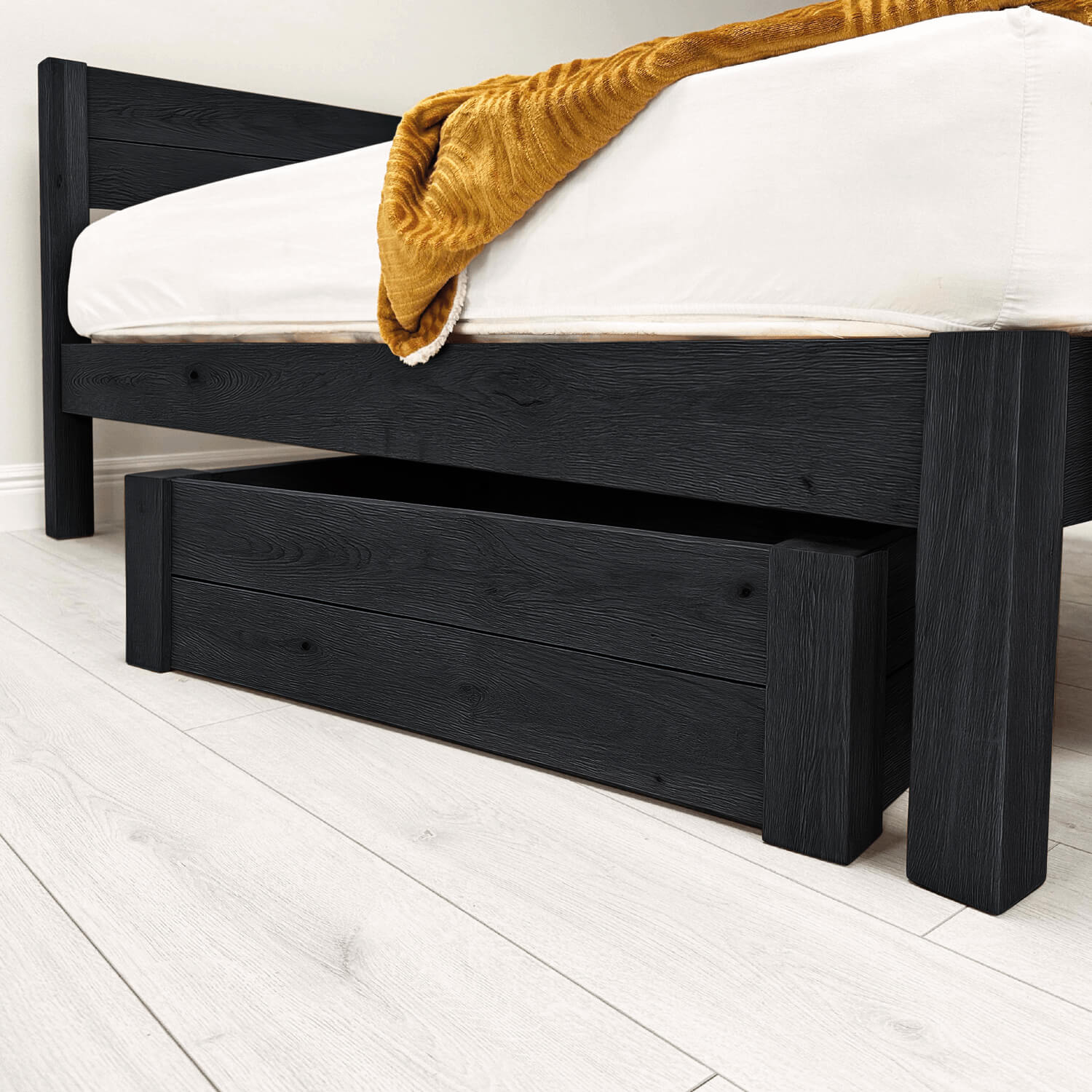 Solid Oak - Black