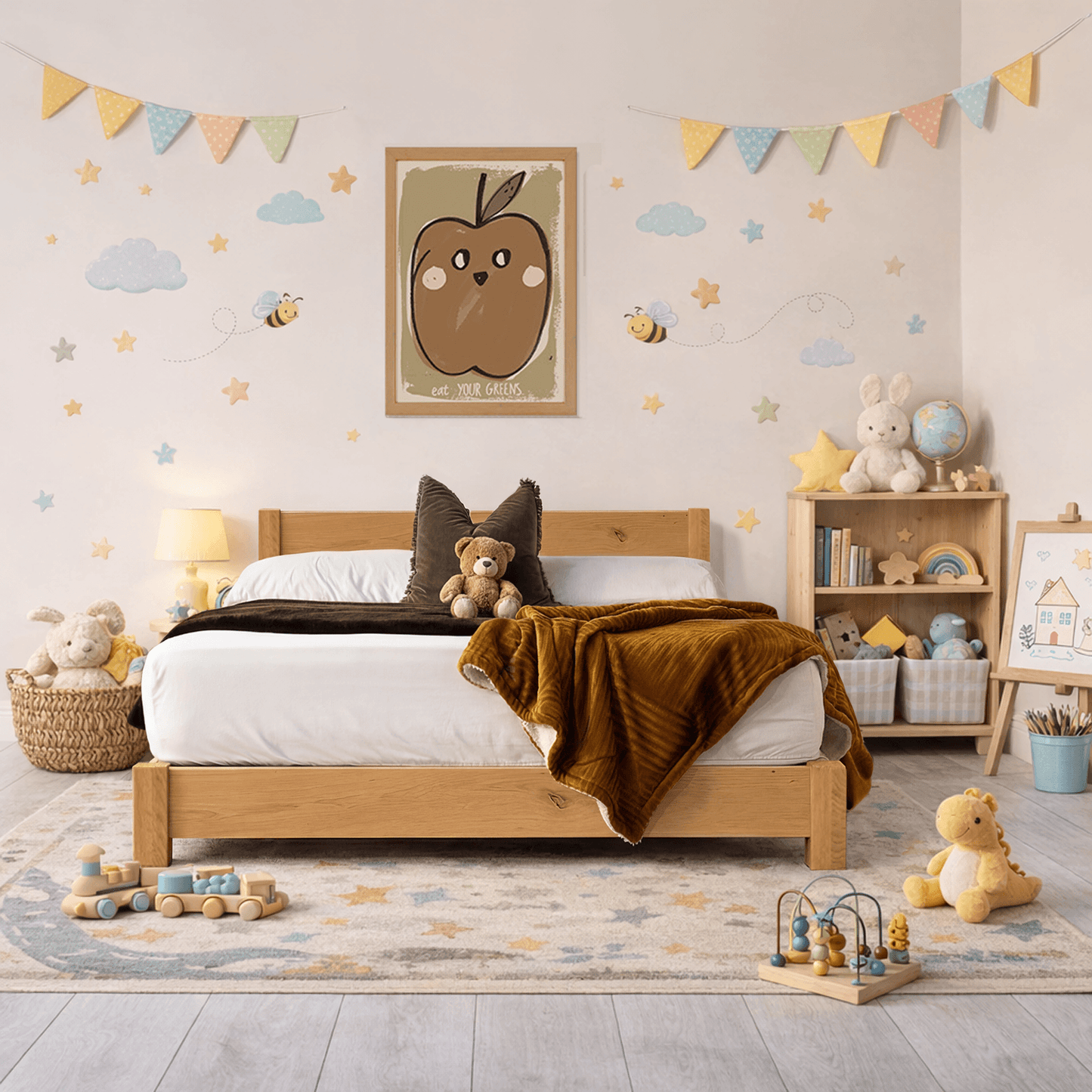 Model 14 - King - Light Oak