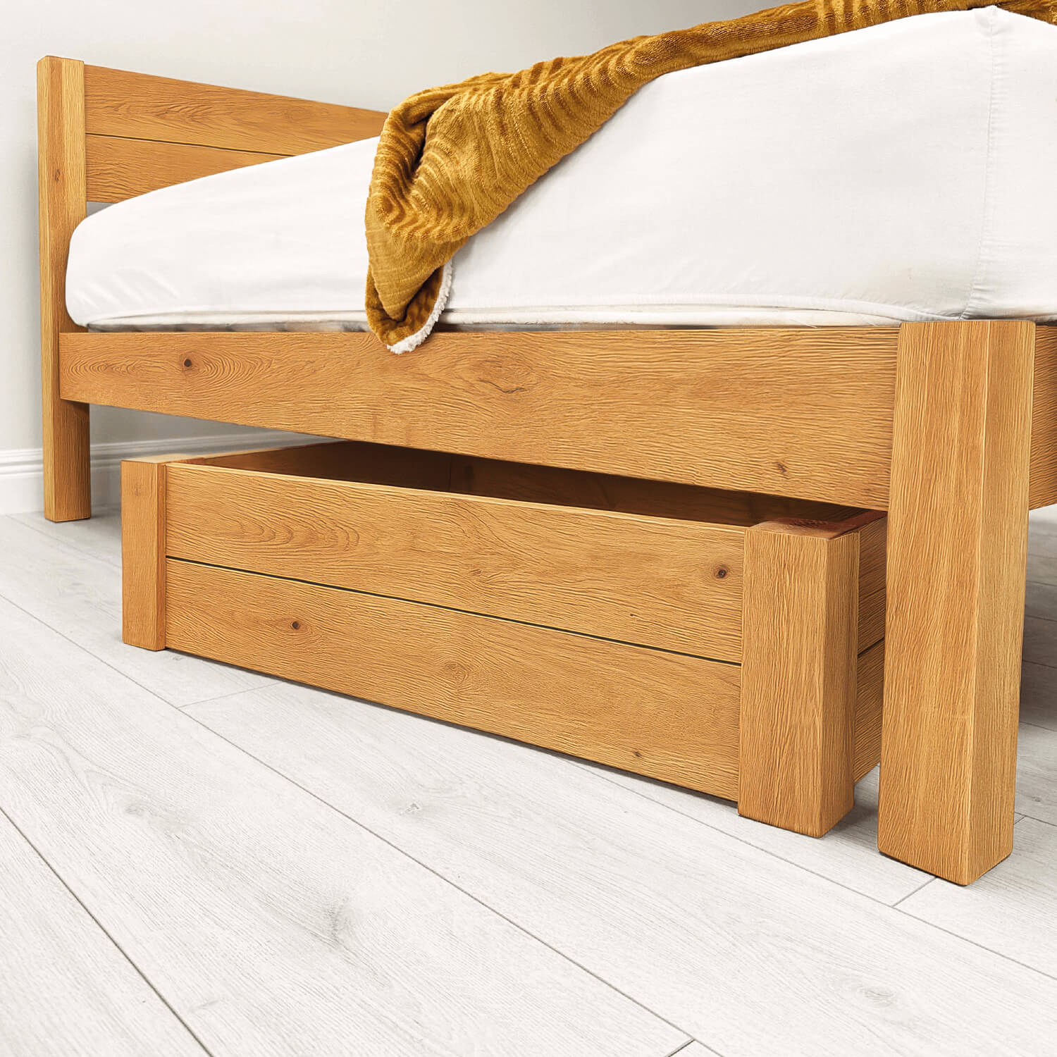 Solid Oak - Light/Clear