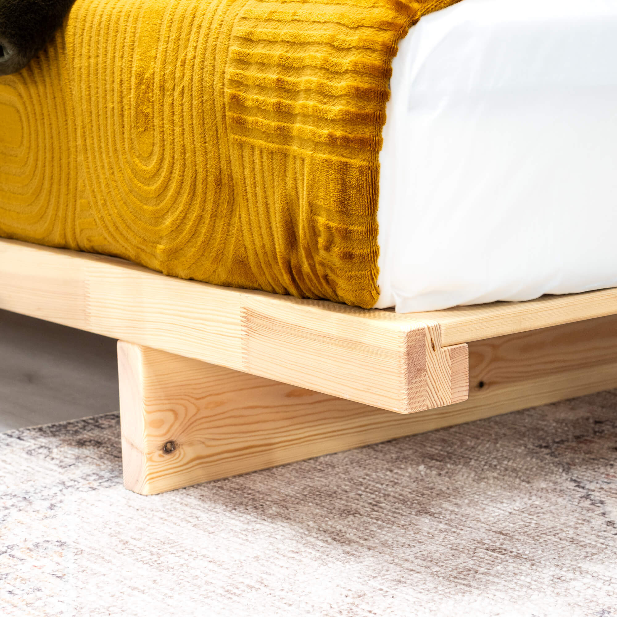 Model 11 - Japanese Style Low Wooden Bed