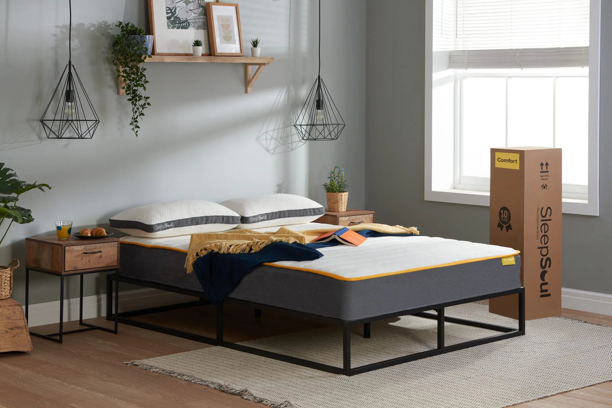 Pocket Sprung, Memory Foam and Cool Gel Mattresses with a 10 Year ...