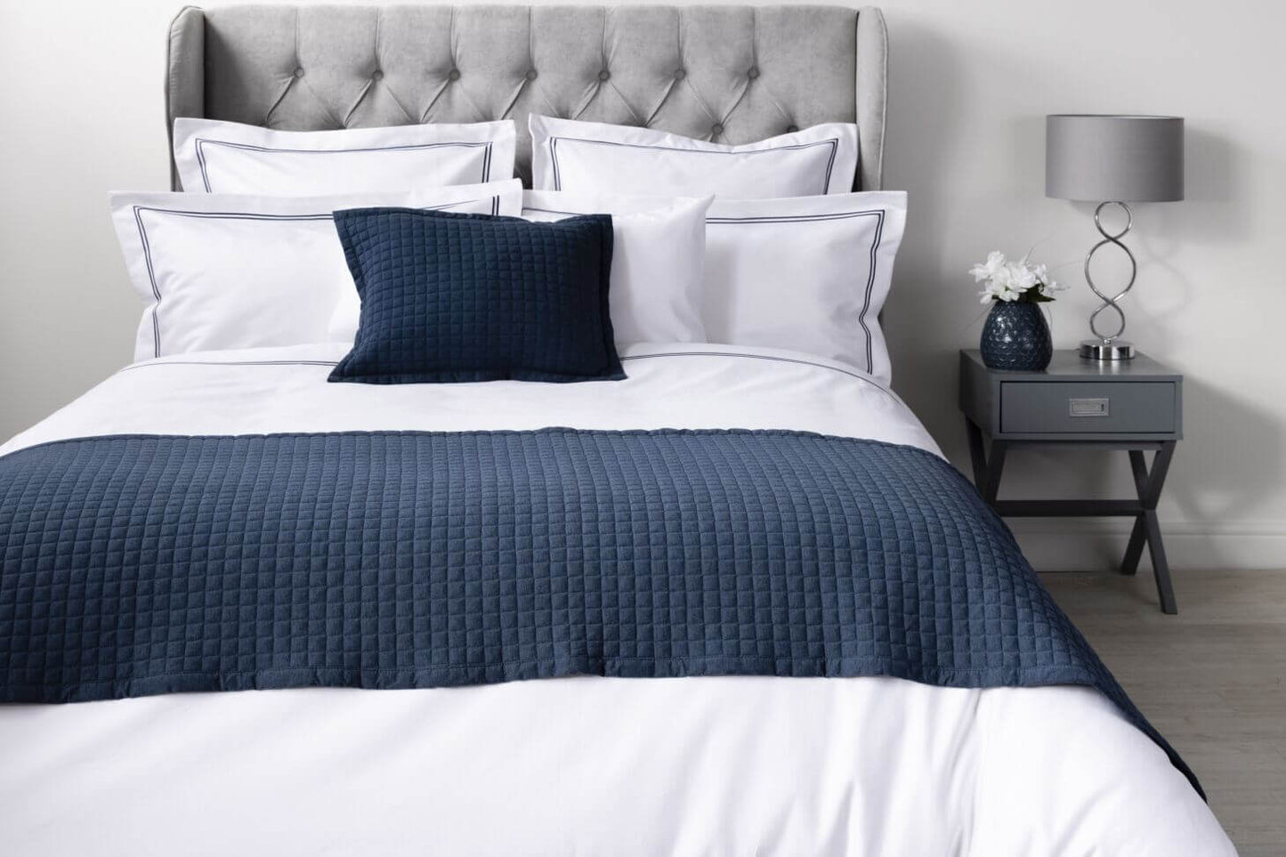 Crompton Quilted Bed Runner
