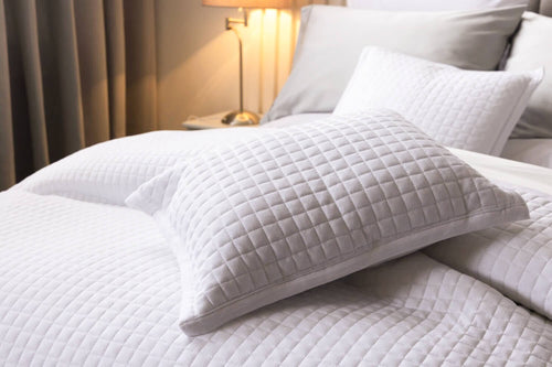Crompton Quilted Filled Cushion