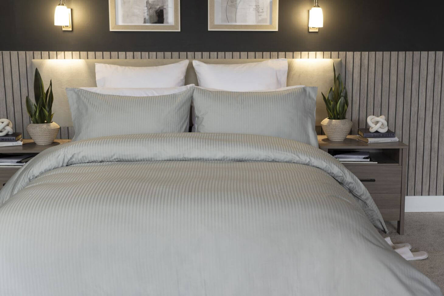 Soho Duvet Cover Set - Platinum