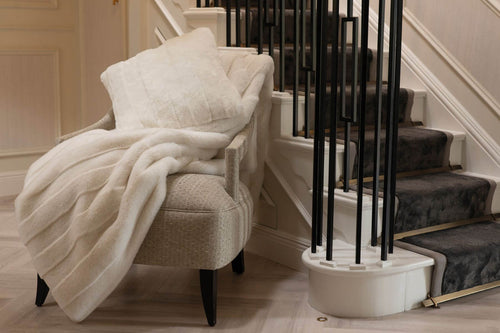 Snow Alaska Throw and Cushion