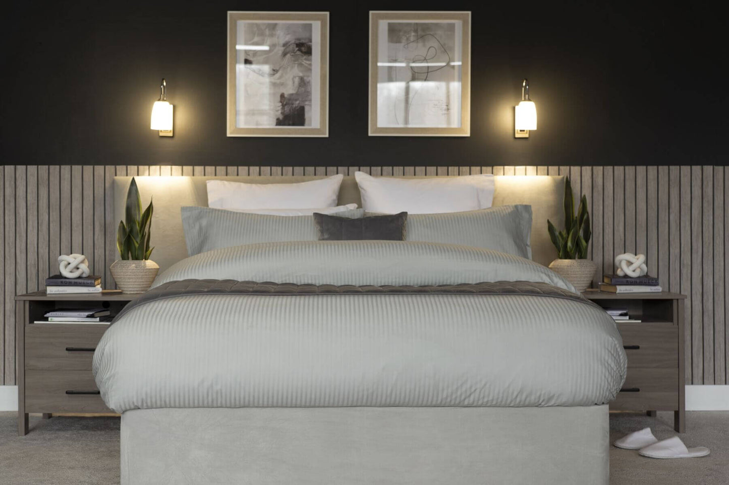 Soho Duvet Cover Set - Platinum