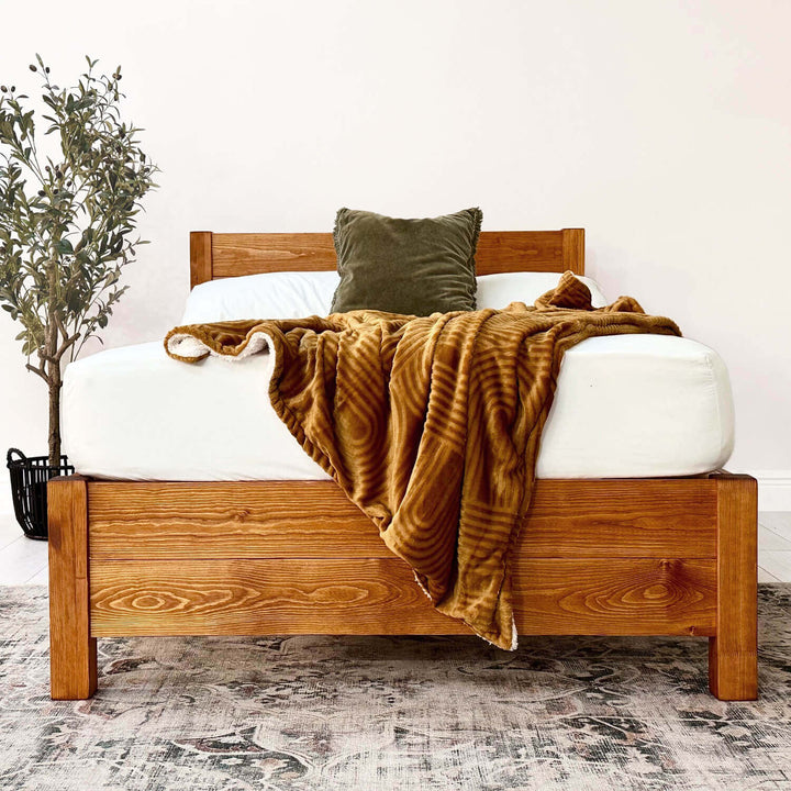 View of Wooden Beds | Handmade Wooden Beds UK | Wooden Bed – The Wooden Bed Company