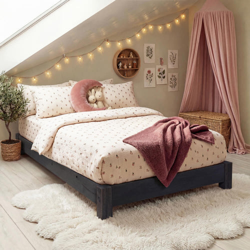 Solid Oak - Black