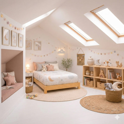 Model 15 - Children's Low Wooden Bed, No Headboard