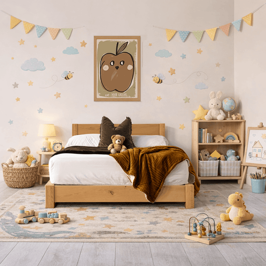 Solid Oak - Light/Clear