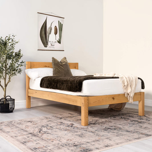 Solid Oak - Light/Clear