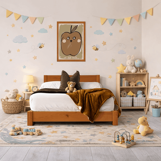 Model 14 - Wooden Kids Bed – Medium