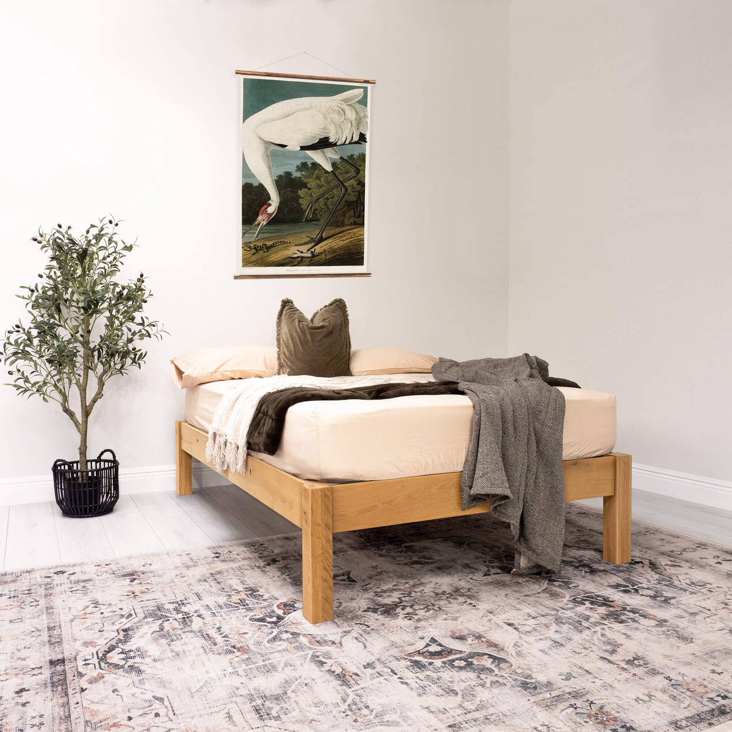 Solid Oak - Light/Clear