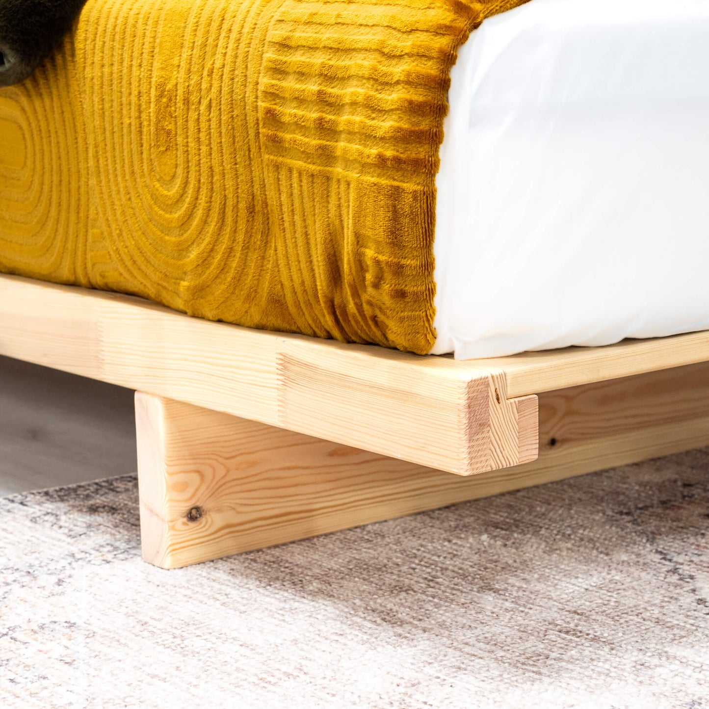 Model 11 - Japanese Style Low Wooden Bed