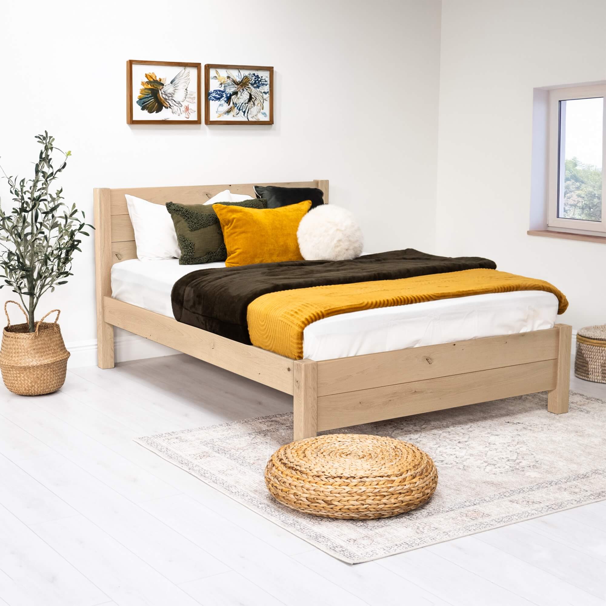 Solid Oak - Unfinished