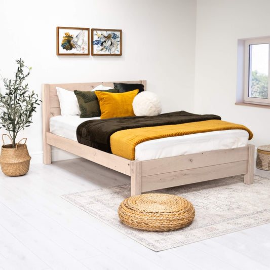 Model 03 - Standard Height Bed – White